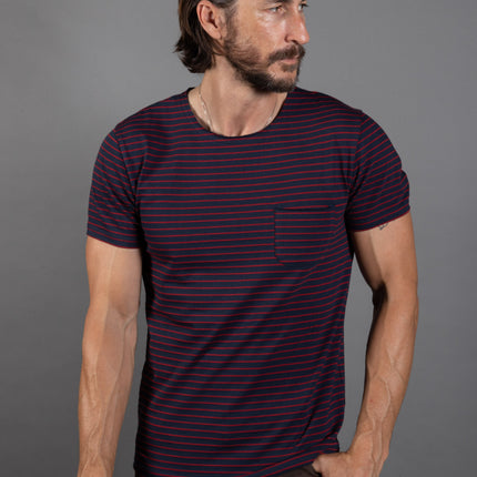 Men's Sailor Pocket Stripe Tee