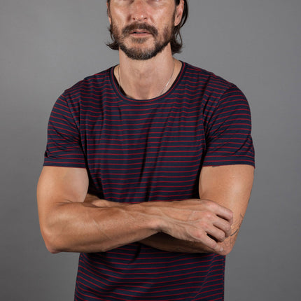 Men's Crew Neck Stripe Tee