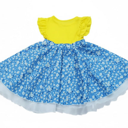 Blossom Organic Cotton Toddler Dress – Everyday Summer Dress for Girls