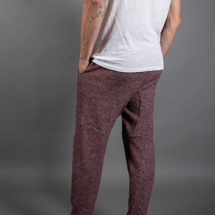 Men's Soft Knit Melange Jogger Pant