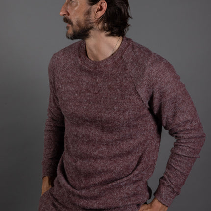 Men's Soft Knit Melange Pullover Sweater