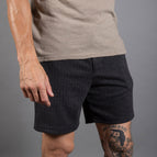 Black/Grey Herringbone / XS