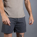 Black/Light Grey Herringbone / XS