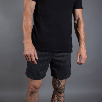Spencer Herringbone Elastic Band Short
