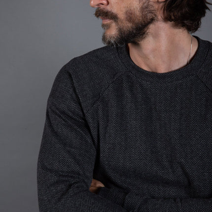 Spencer Herringbone Pullover Sweater