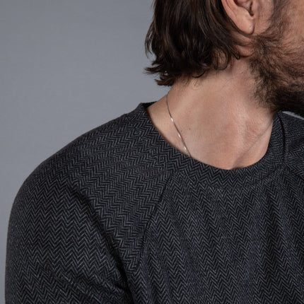Spencer Herringbone Pullover Sweater