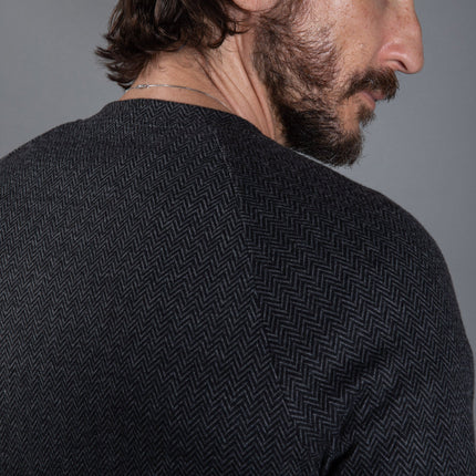 Spencer Herringbone Pullover Sweater