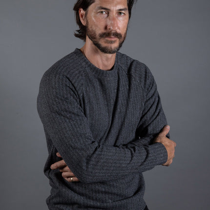 Spencer Herringbone Pullover Sweater