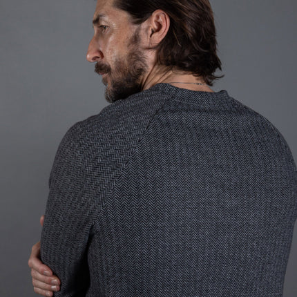 Spencer Herringbone Pullover Sweater