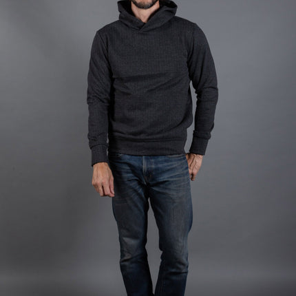 Spencer Herringbone Kangaroo Hoodie