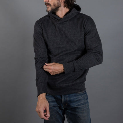 Spencer Herringbone Kangaroo Hoodie