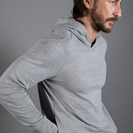 Westin Herringbone Kangaroo Hoodie