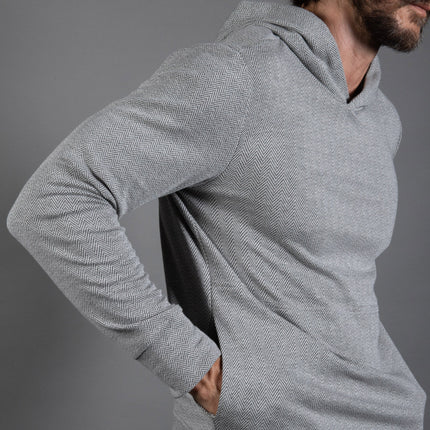 Westin Herringbone Kangaroo Hoodie