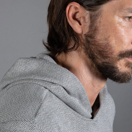 Westin Herringbone Kangaroo Hoodie