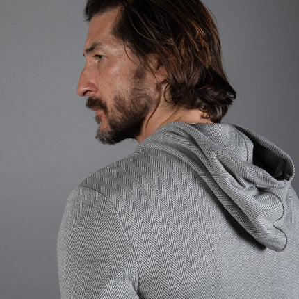 Westin Herringbone Kangaroo Hoodie