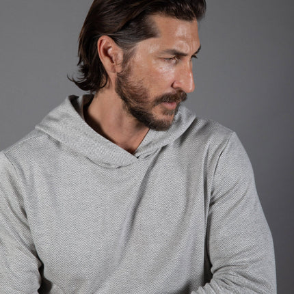 Westin Herringbone Kangaroo Hoodie