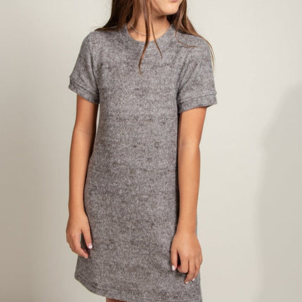 Girl's Soft Knit Dress