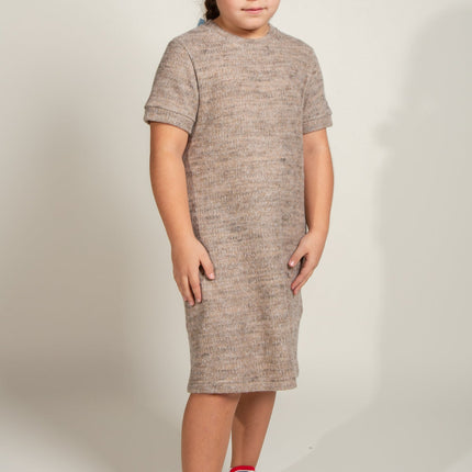 Girl's Soft Knit Dress