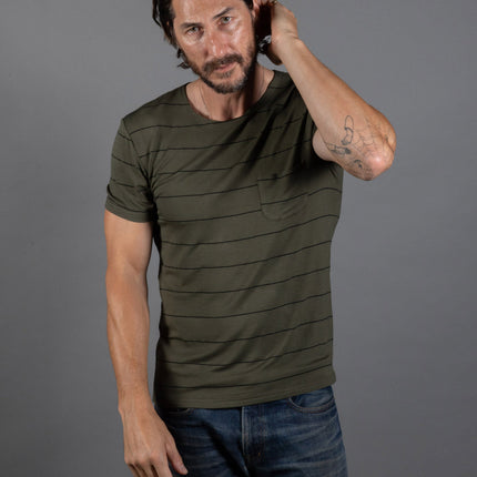 Men's Sailor Pocket Stripe Tee