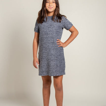 Girl's Soft Knit Dress