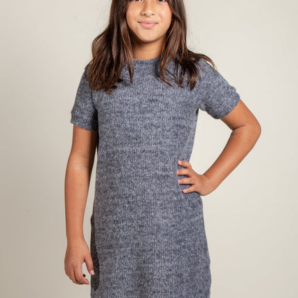 Girl's Soft Knit Dress