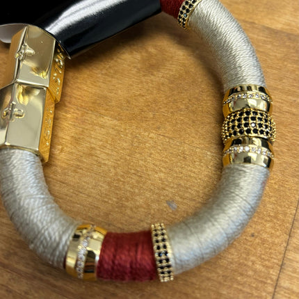 Blue & Gold Bracelet