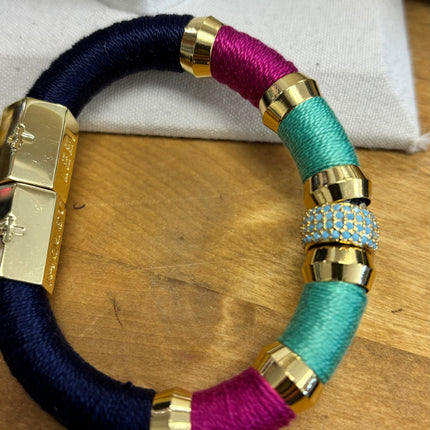 Blue & Gold Bracelet