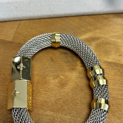 Blue & Gold Bracelet
