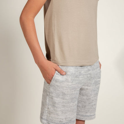 Boy's Soft Knit Short