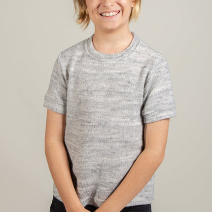 Youth Melange Soft Knit Novelty Tee
