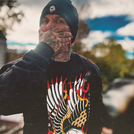 Eagle Eye Sweatshirt | Ghost & Darkness Streetwear
