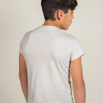 Boy's Jersey Striped Tee