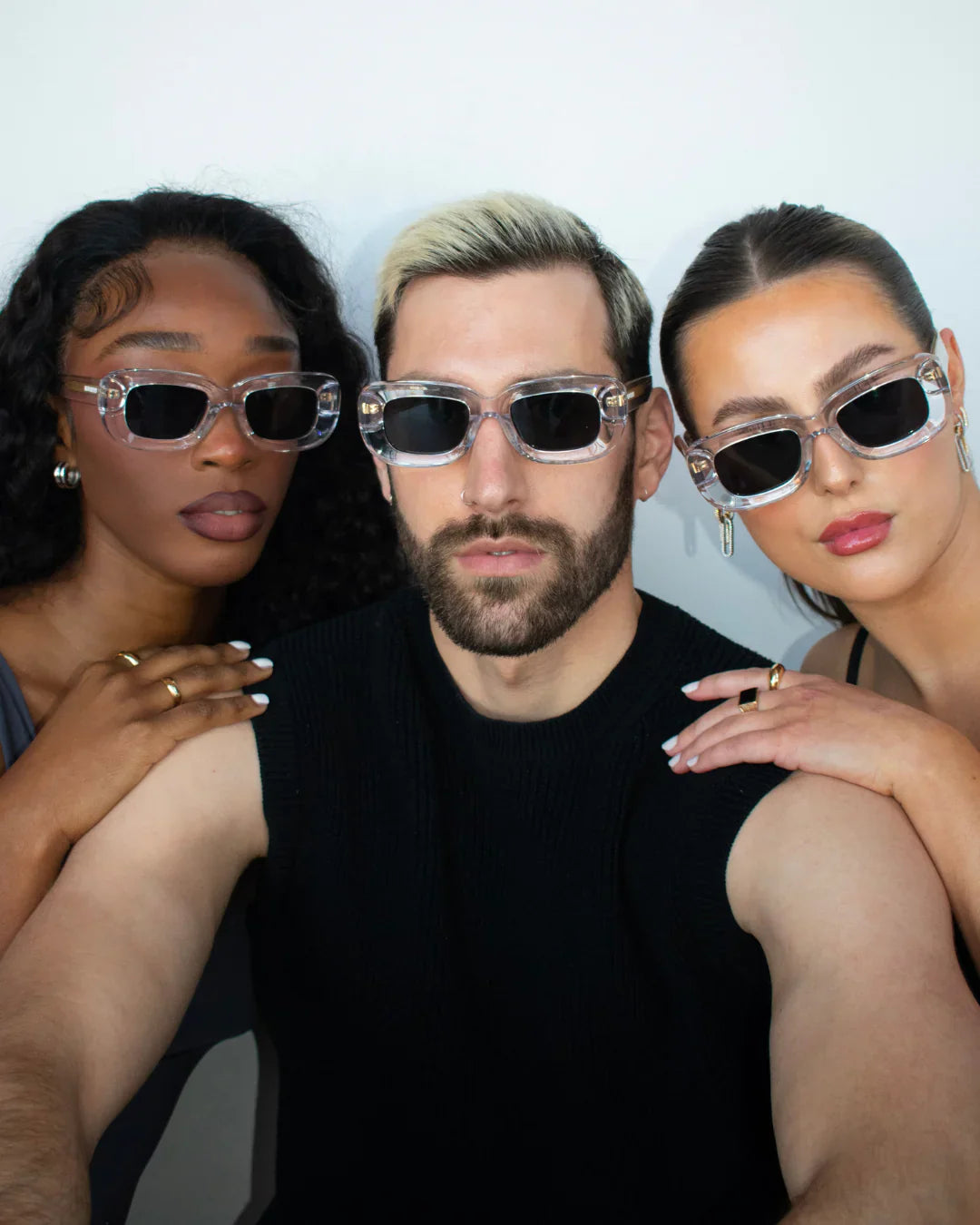 Throwback Rectangular Sunglasses