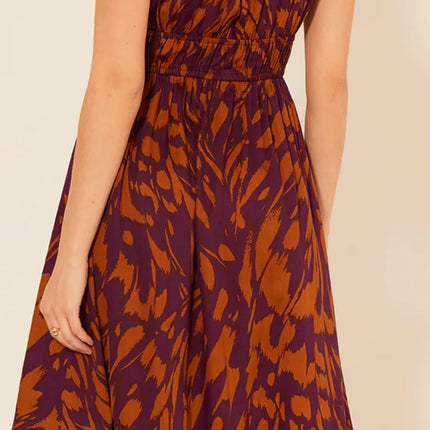 Plum/Orange Fall Dress