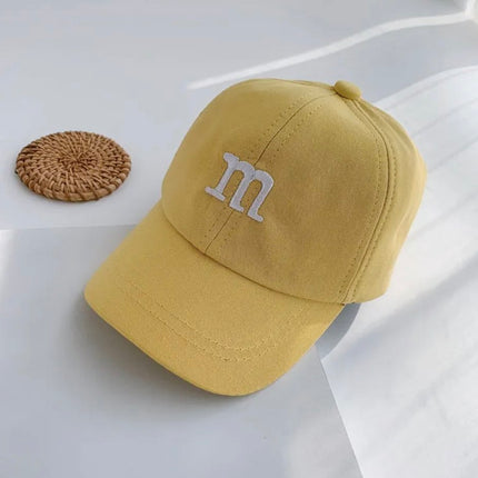 M&M Inspired Kids Baseball Hat – Toddler Sun Cap with Adjustable Strap (Ages 1–4)