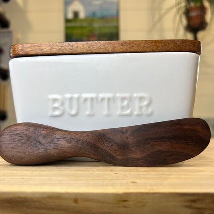Solid Walnut - Butter Knife