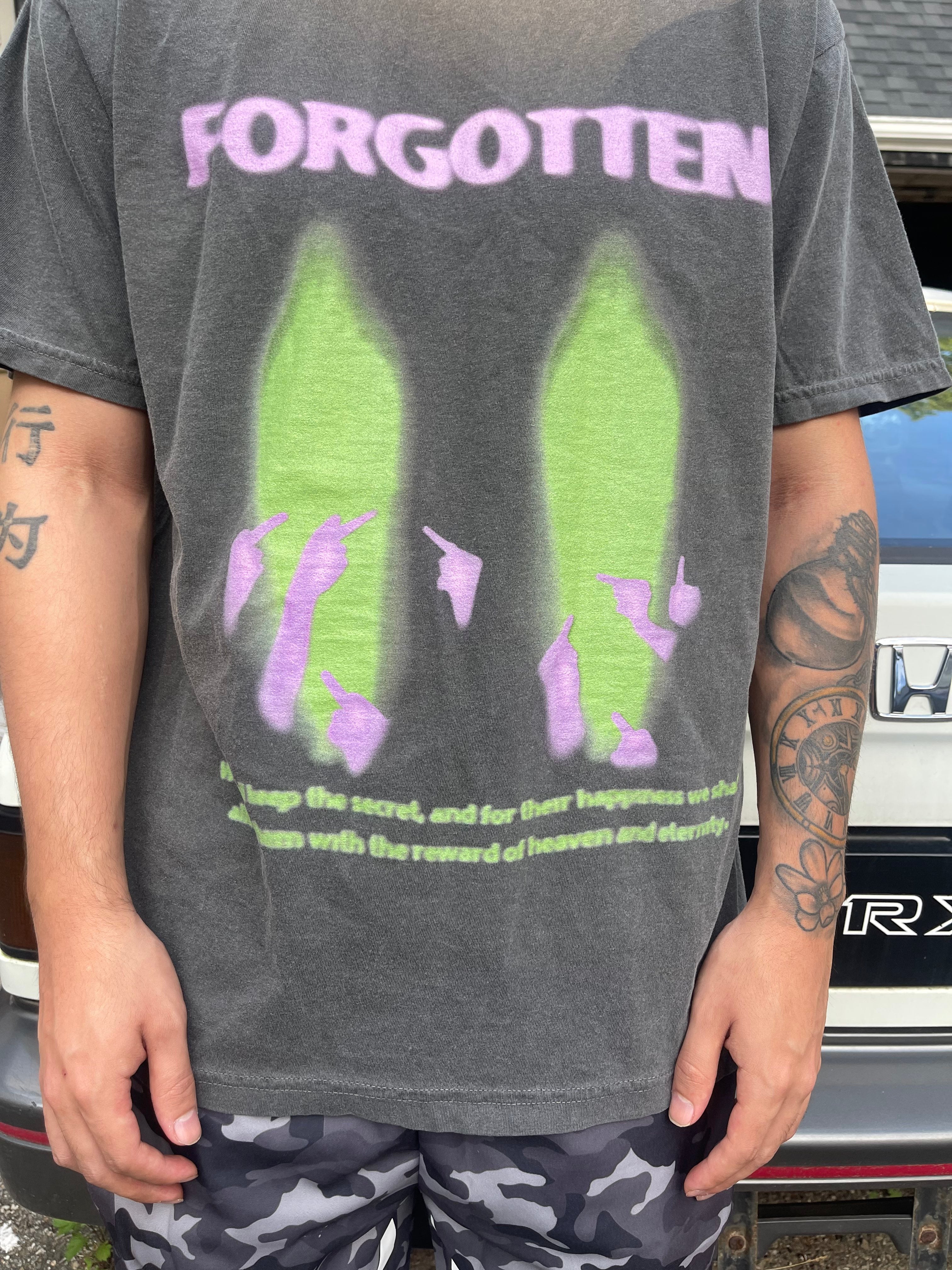 Paranormal Forgotten Garment Dyed Streetwear Tee