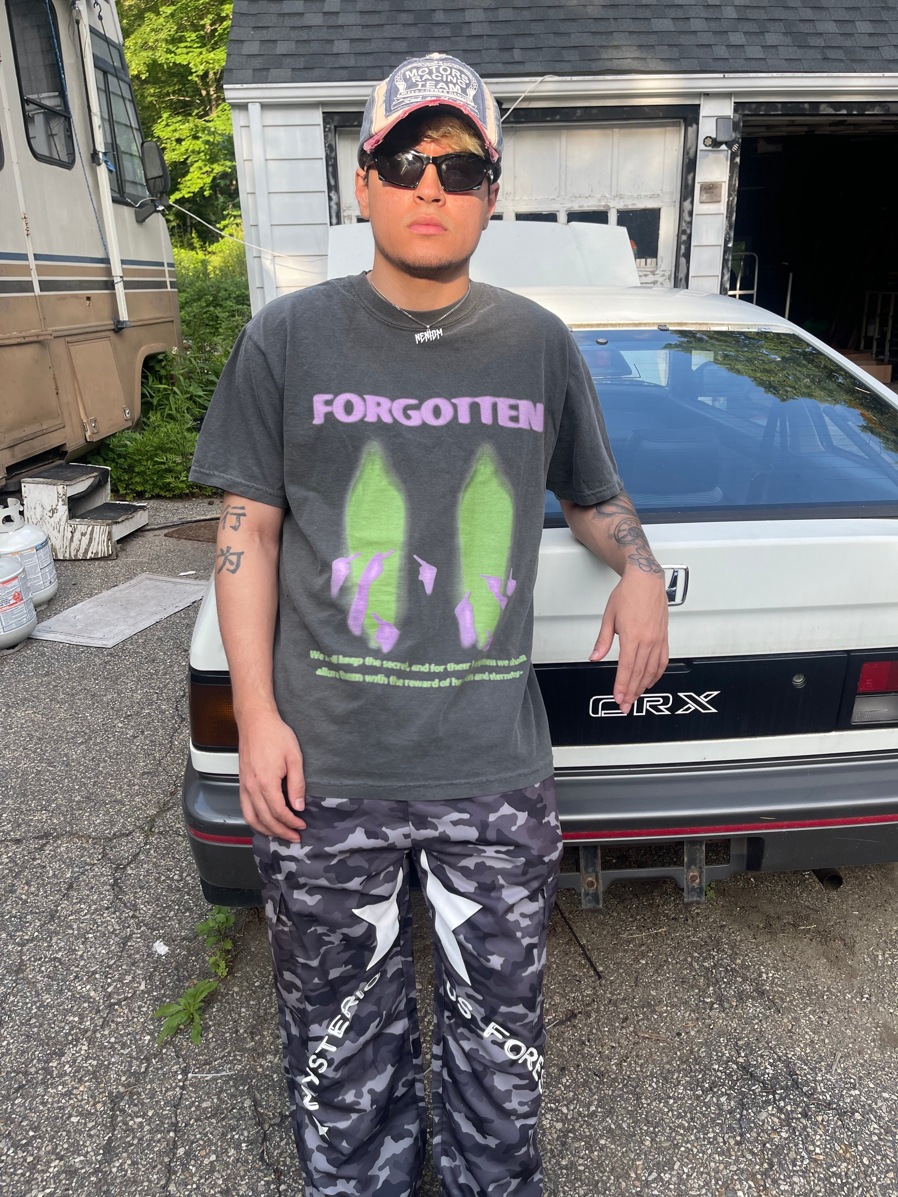 Paranormal Forgotten Garment Dyed Streetwear Tee