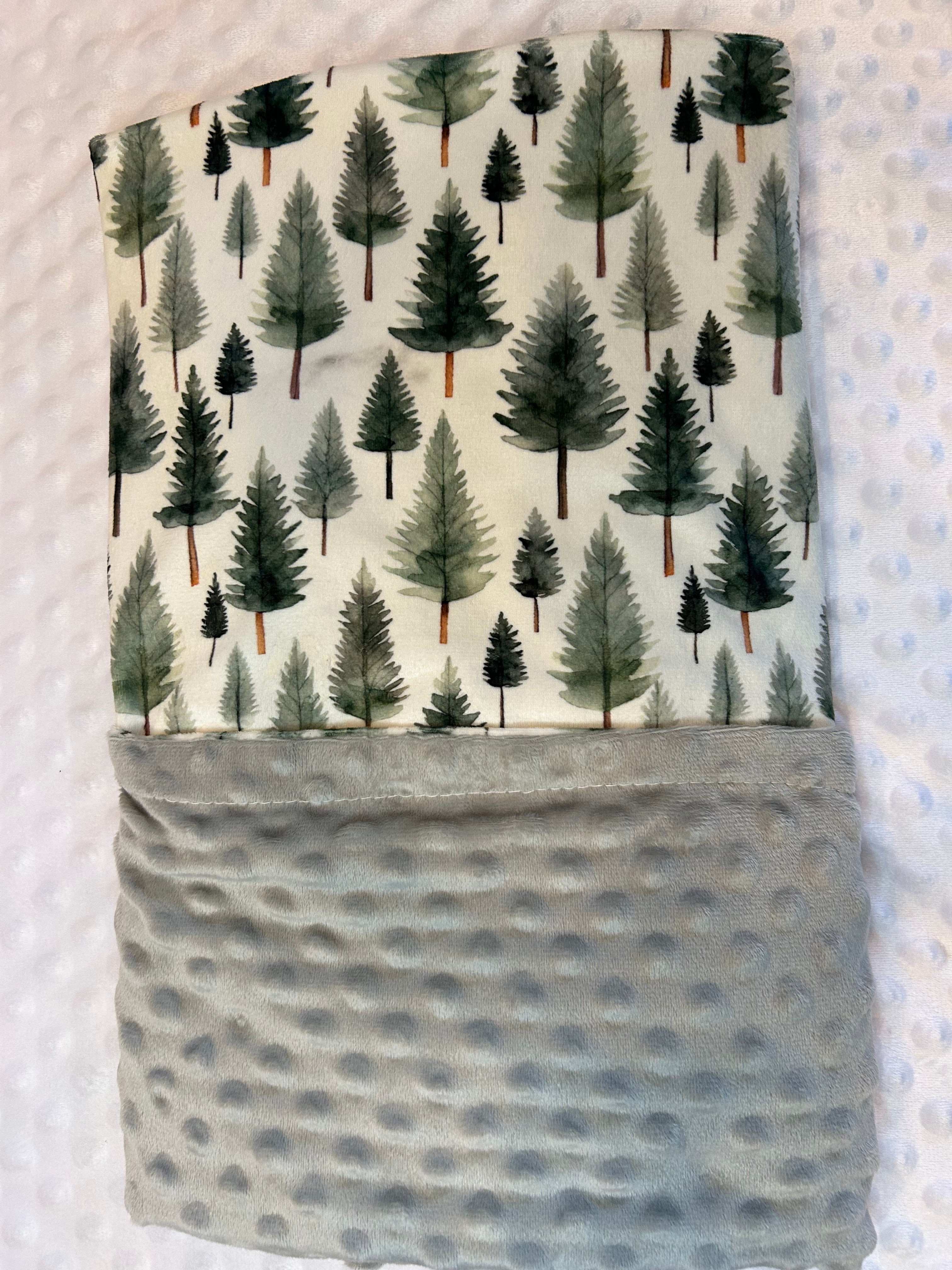 Woodland Whispers Minky Blanket