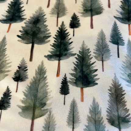 Woodland Whispers Minky Blanket