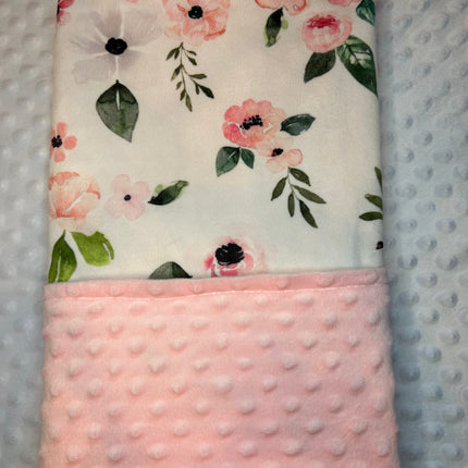 Flowers Forever Minky Blanket
