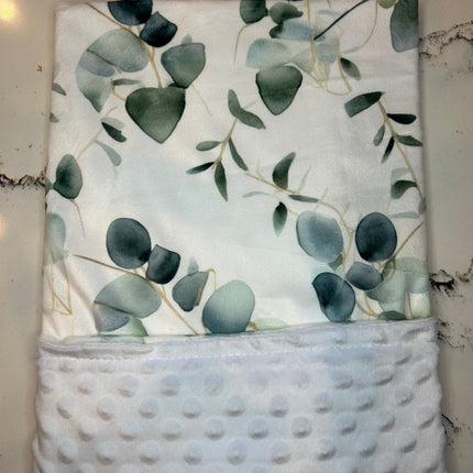 Eucalyptus Embrace Minky Blanket