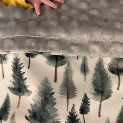 Woodland Whispers Minky Blanket