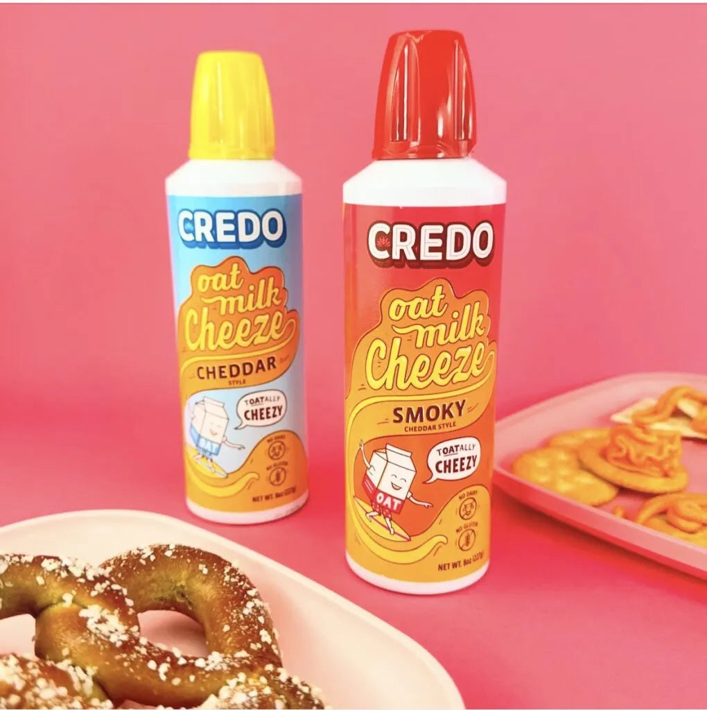 Oat Milk Spray Cheeze Bundle - 3 Smoky 3 Cheddar