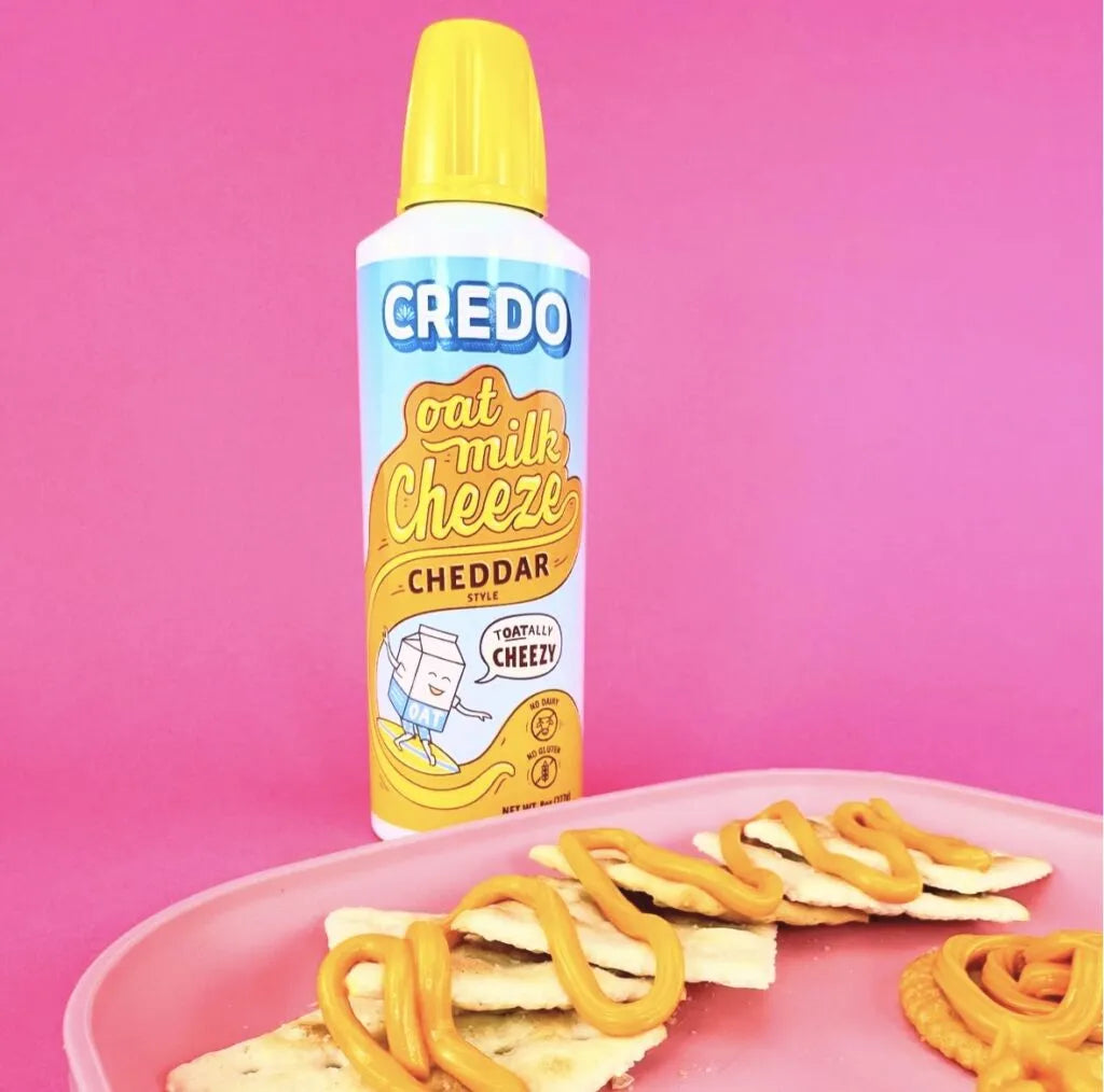 Oat Milk Spray Cheeze - Cheddar Style