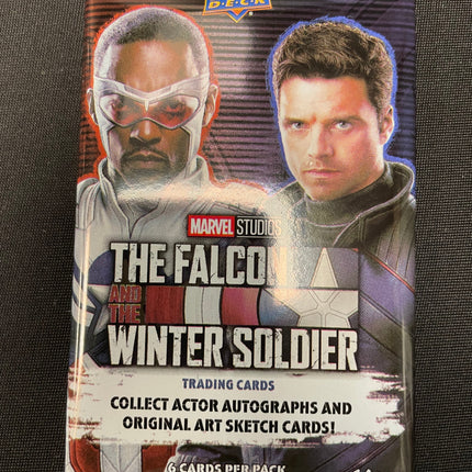 Marvel Studios The Falcon and the Winter Soldier Hobby Box (Upper Deck 2022) Single Pack