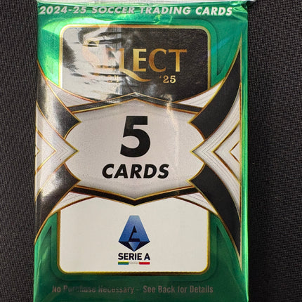 2024/25 Panini Select Serie A Soccer Hobby Single Pack