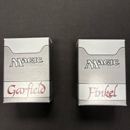 Deckmasters: Garfield vs. Finkel — opened, complete decks only