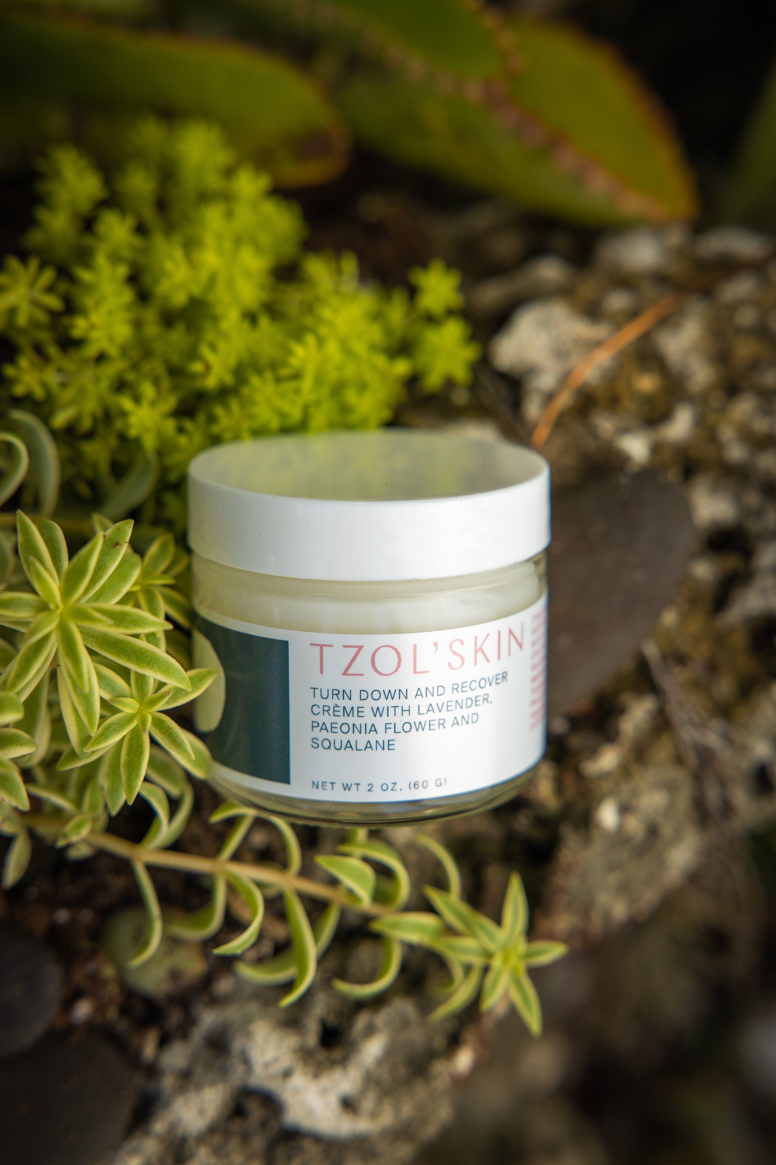 Turn Down and Recover Creme with Lavender, Paeonia flower & Squalane