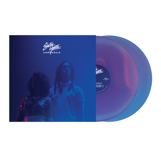Electric Youth - Innerworld 10 Year Anniversary Magenta and Blue Swirl Vinyl